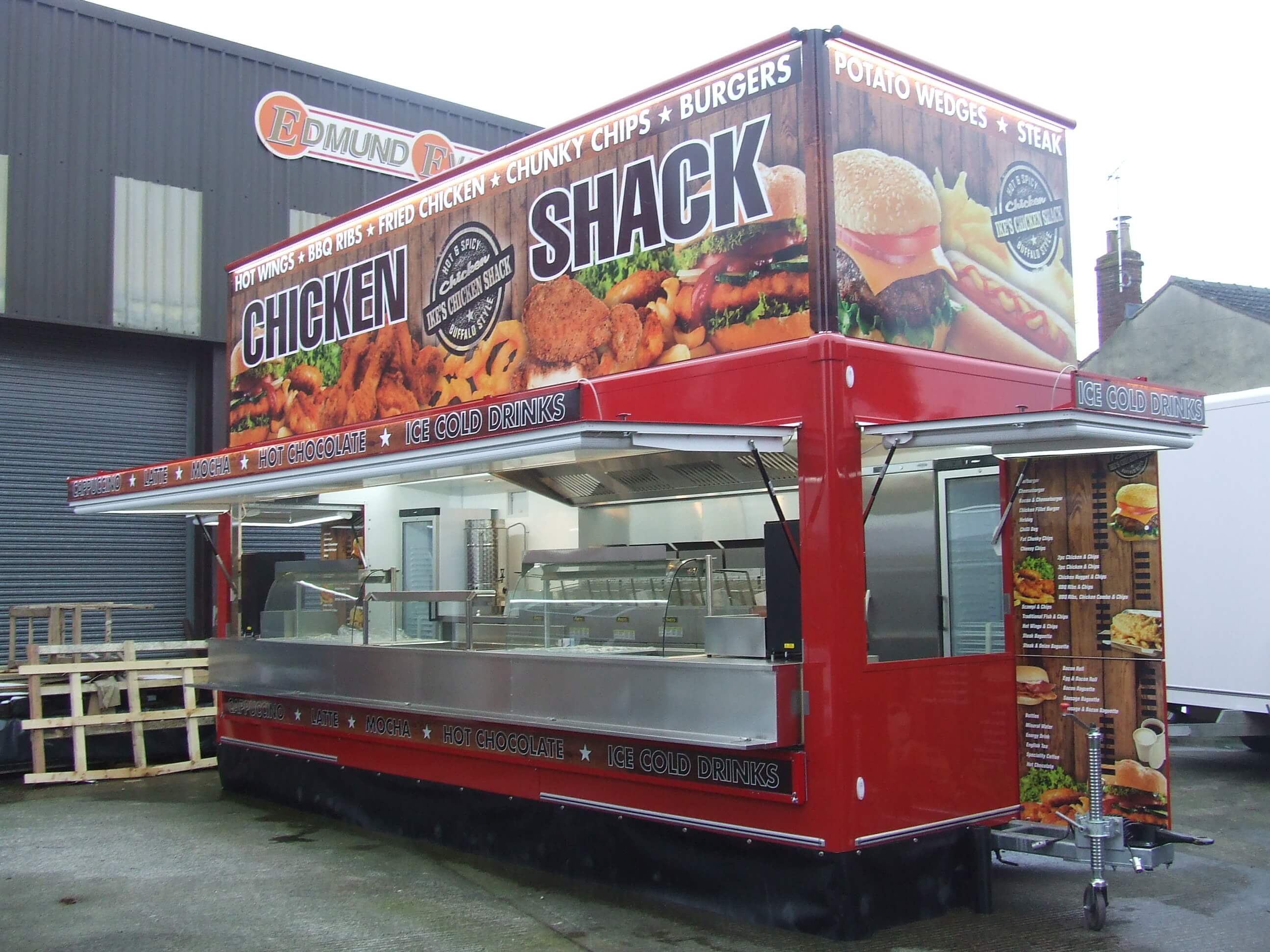 mobile catering trailers for sale uk