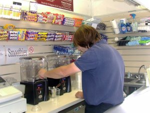 Milkshake Kiosk inside